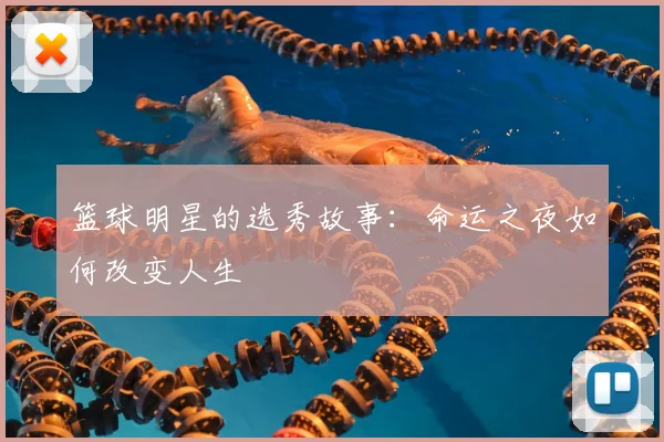 篮球明星的选秀故事:命运之夜如何改变人生